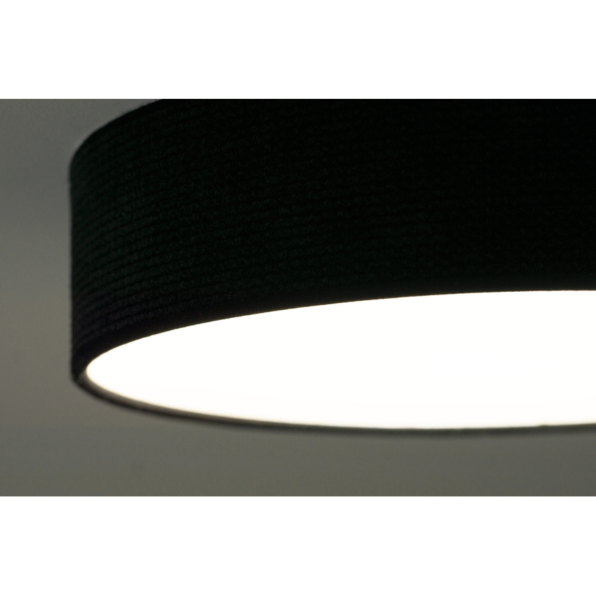 Duolla - LED Плафониера CORTINA LED/26W/230V Ø 30 см 4000K черен