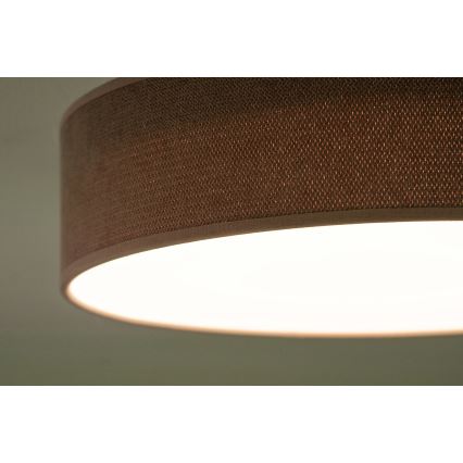 Duolla - LED Плафониера CORTINA LED/26W/230V Ø 30 см 4000K розов