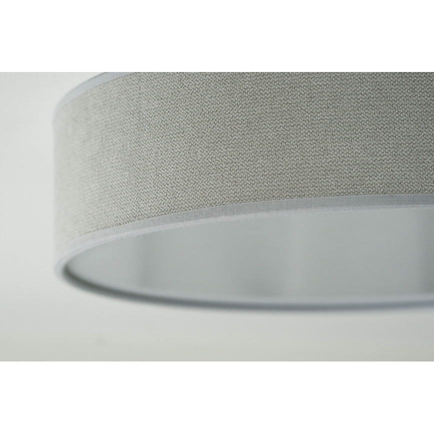 Duolla - LED Плафониера CORTINA LED/26W/230V Ø 30 см 4000K сив
