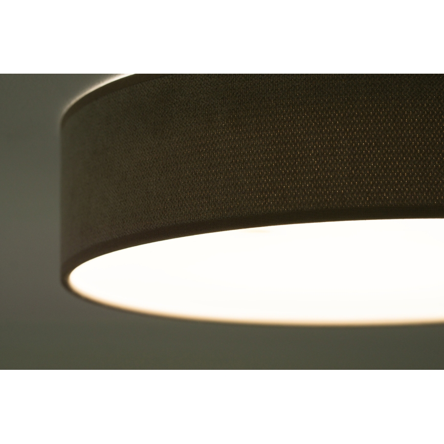 Duolla - LED Плафониера CORTINA LED/26W/230V Ø 30 см 4000K кафяв