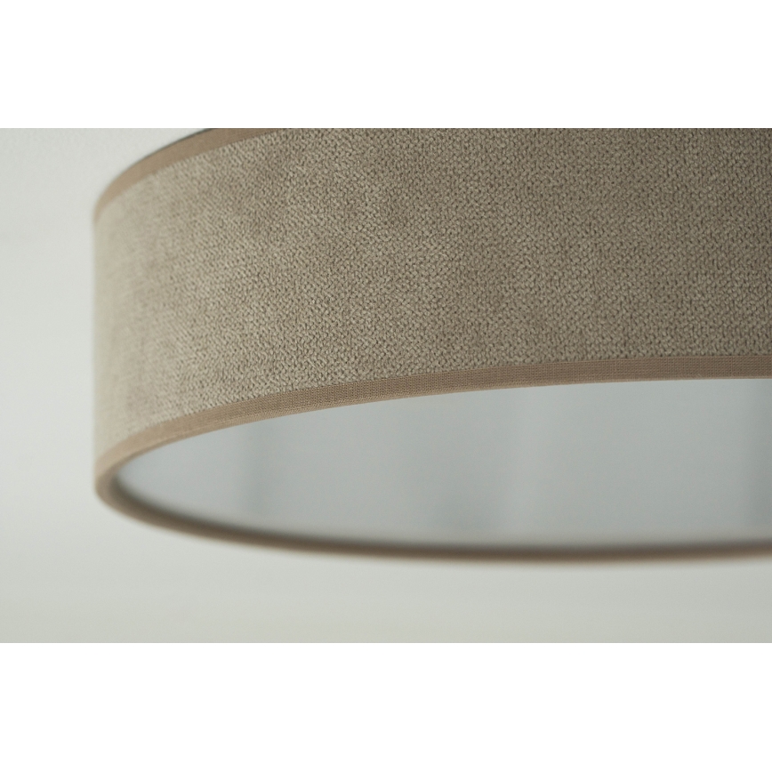 Duolla - LED Плафониера CORTINA LED/26W/230V Ø 30 см 4000K кафяв