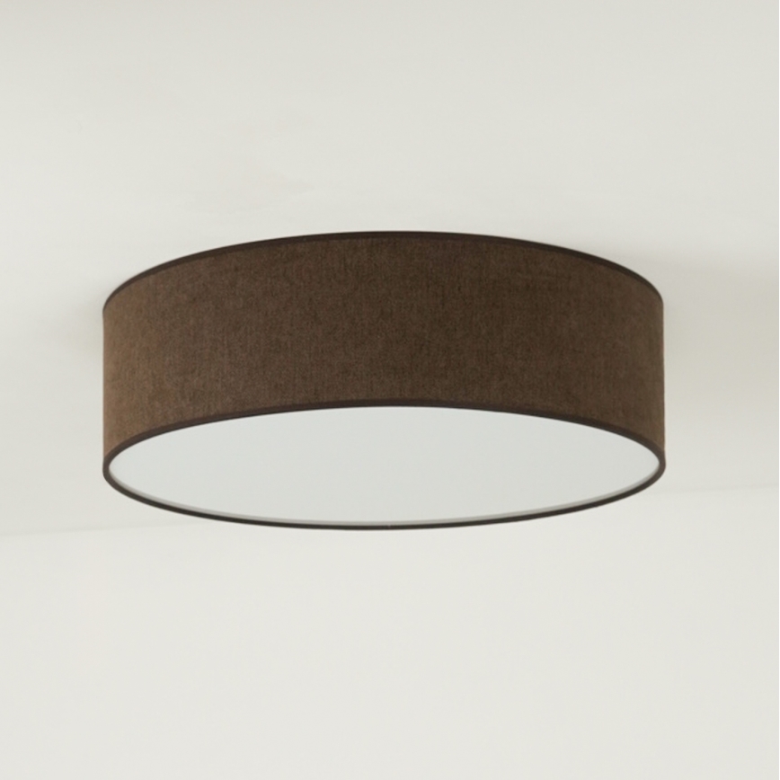 Duolla - LED Плафониера CORTINA LED/26W/230V Ø 30 см 4000K кафяв