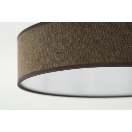 Duolla - LED Плафониера CORTINA LED/26W/230V Ø 30 см 4000K кафяв