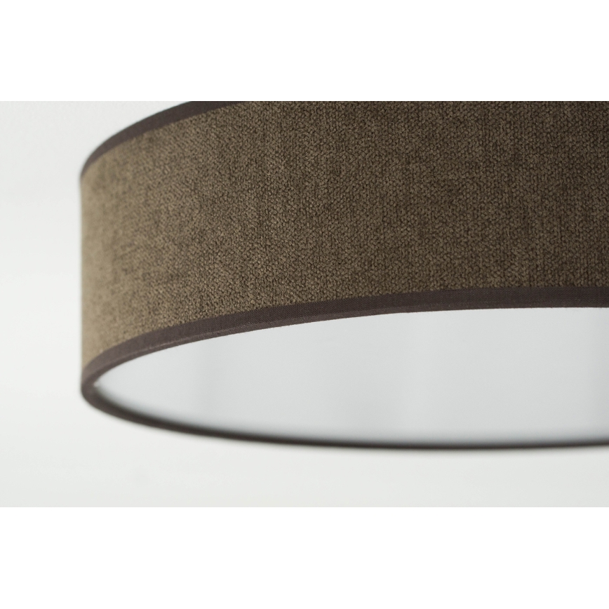 Duolla - LED Плафониера CORTINA LED/26W/230V Ø 30 см 4000K кафяв