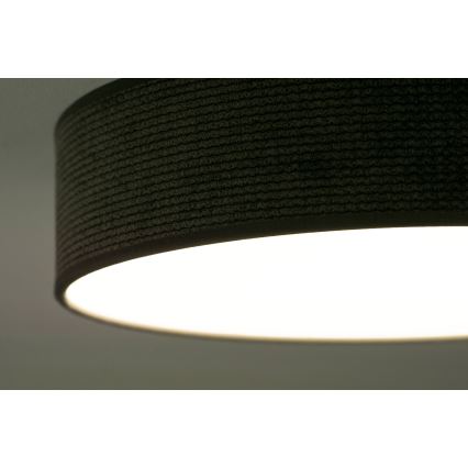 Duolla - LED Плафониера CORTINA LED/26W/230V Ø 30 см 4000K кафяв
