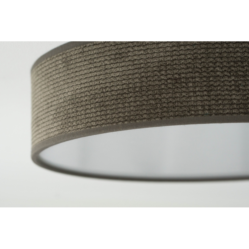 Duolla - LED Плафониера CORTINA LED/26W/230V Ø 30 см 4000K кафяв