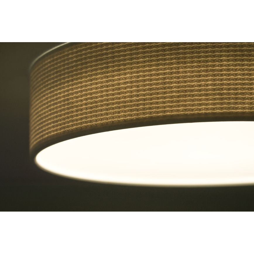 Duolla - LED Плафониера CORTINA LED/26W/230V Ø 30 см 4000K кремав