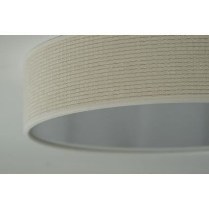 Duolla - LED Плафониера CORTINA LED/26W/230V Ø 30 см 4000K кремав
