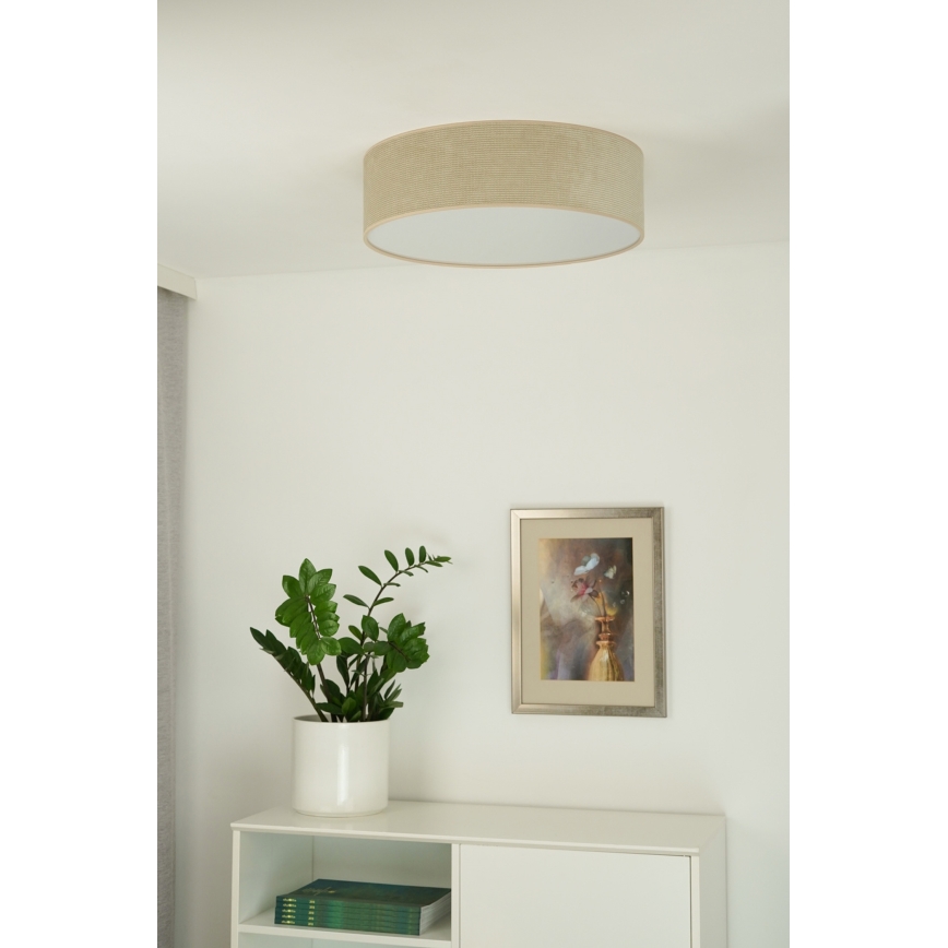 Duolla - LED Плафониера CORTINA LED/26W/230V Ø 45 см 4000K бежов