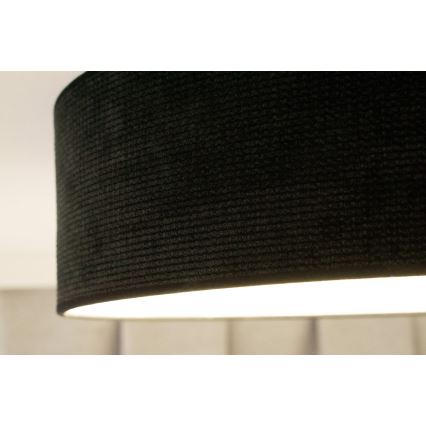 Duolla - LED Плафониера CORTINA LED/26W/230V Ø 45 см 4000K черен