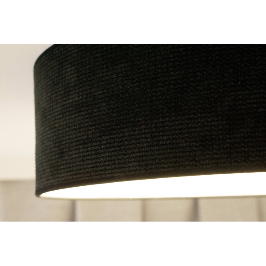 Duolla - LED Плафониера CORTINA LED/26W/230V Ø 45 см 4000K черен