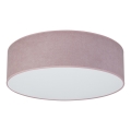 Duolla - LED Плафониера CORTINA LED/26W/230V Ø 45 см 4000K розов