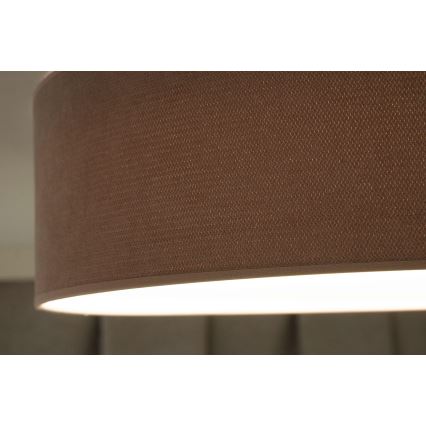 Duolla - LED Плафониера CORTINA LED/26W/230V Ø 45 см 4000K розов