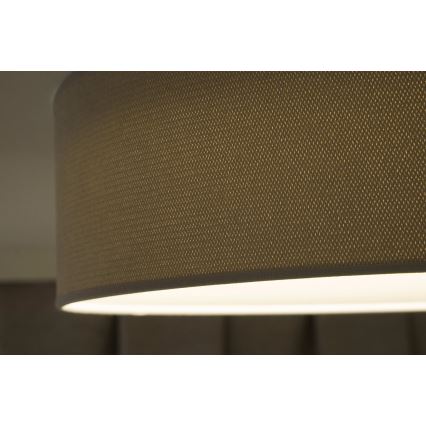 Duolla - LED Плафониера CORTINA LED/26W/230V Ø 45 см 4000K сив