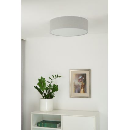 Duolla - LED Плафониера CORTINA LED/26W/230V Ø 45 см 4000K сив