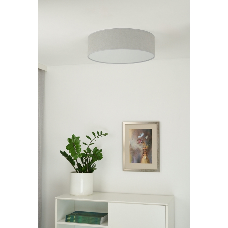 Duolla - LED Плафониера CORTINA LED/26W/230V Ø 45 см 4000K сив