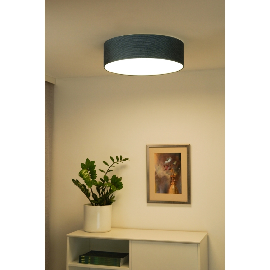Duolla - LED Плафониера CORTINA LED/26W/230V Ø 45 см 4000K тюркоаз