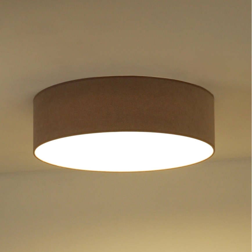 Duolla - LED Плафониера CORTINA LED/26W/230V Ø 45 см 4000K кафяв