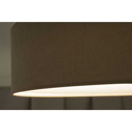 Duolla - LED Плафониера CORTINA LED/26W/230V Ø 45 см 4000K кафяв