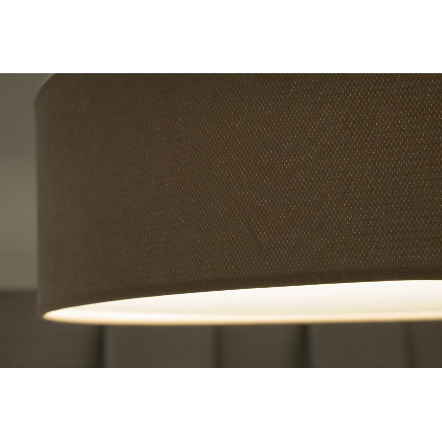 Duolla - LED Плафониера CORTINA LED/26W/230V Ø 45 см 4000K кафяв