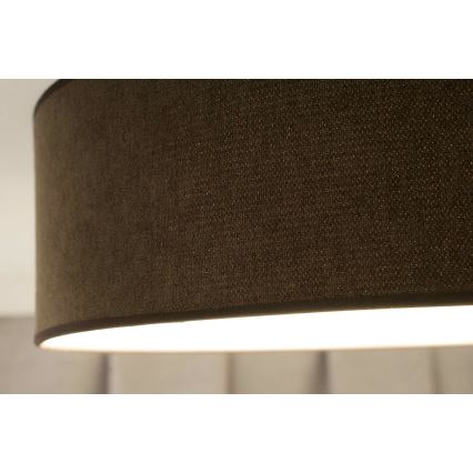Duolla - LED Плафониера CORTINA LED/26W/230V Ø 45 см 4000K кафяв