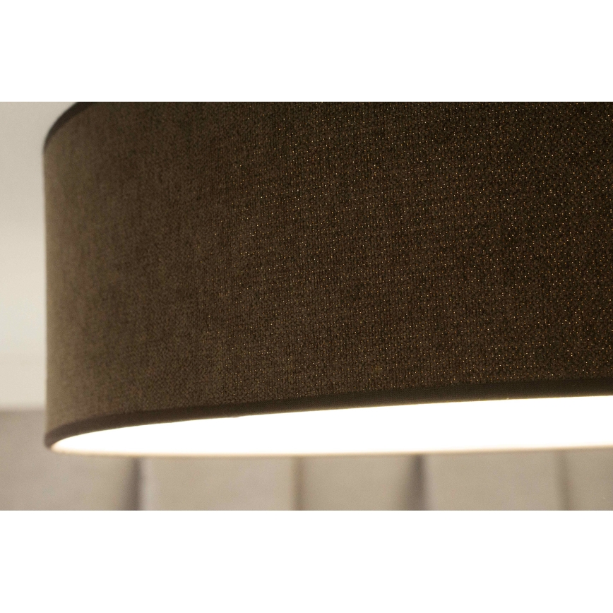 Duolla - LED Плафониера CORTINA LED/26W/230V Ø 45 см 4000K кафяв