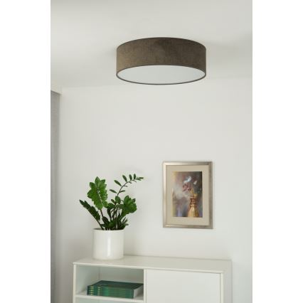 Duolla - LED Плафониера CORTINA LED/26W/230V Ø 45 см 4000K кафяв