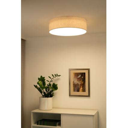 Duolla - LED Плафониера CORTINA LED/26W/230V Ø 45 см 4000K кремав