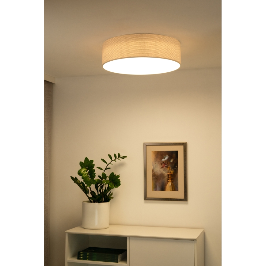 Duolla - LED Плафониера CORTINA LED/26W/230V Ø 45 см 4000K кремав