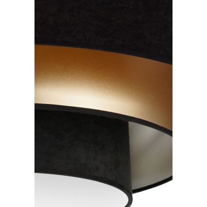 Duolla - LED Плафониера LUNETA LED/26W/230V Ø 60 см 4000K черен/златист