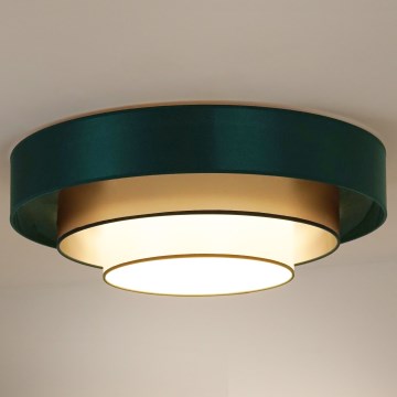 Duolla - LED Плафониера LUNETA LED/26W/230V Ø 60 см 4000K зелен/златист/бял