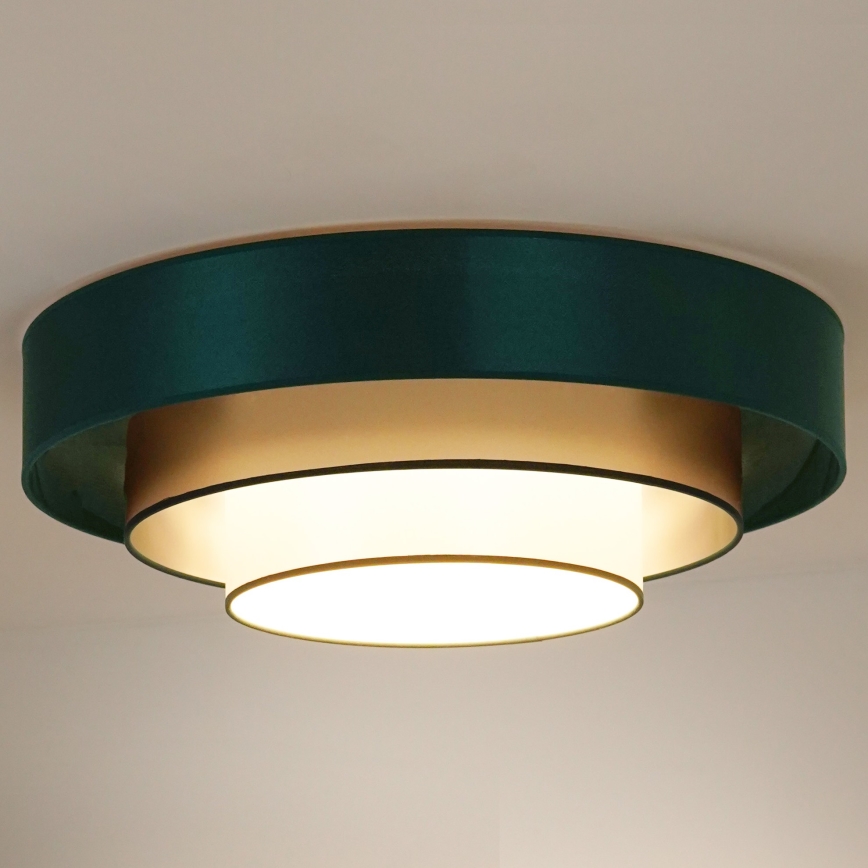 Duolla - LED Плафониера LUNETA LED/26W/230V Ø 60 см 4000K зелен/златист/бял