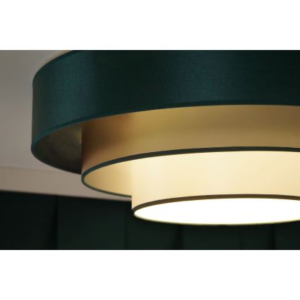 Duolla - LED Плафониера LUNETA LED/26W/230V Ø 60 см 4000K зелен/златист/бял