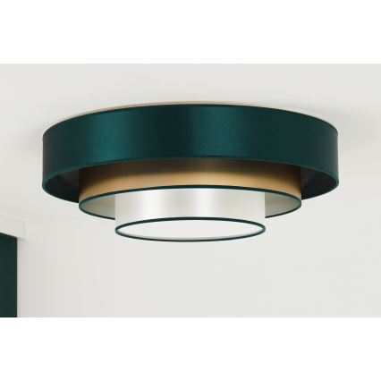 Duolla - LED Плафониера LUNETA LED/26W/230V Ø 60 см 4000K зелен/златист/бял