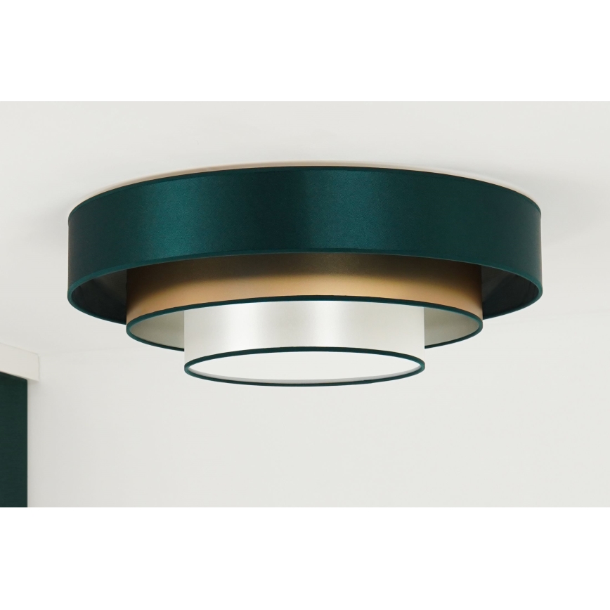 Duolla - LED Плафониера LUNETA LED/26W/230V Ø 60 см 4000K зелен/златист/бял