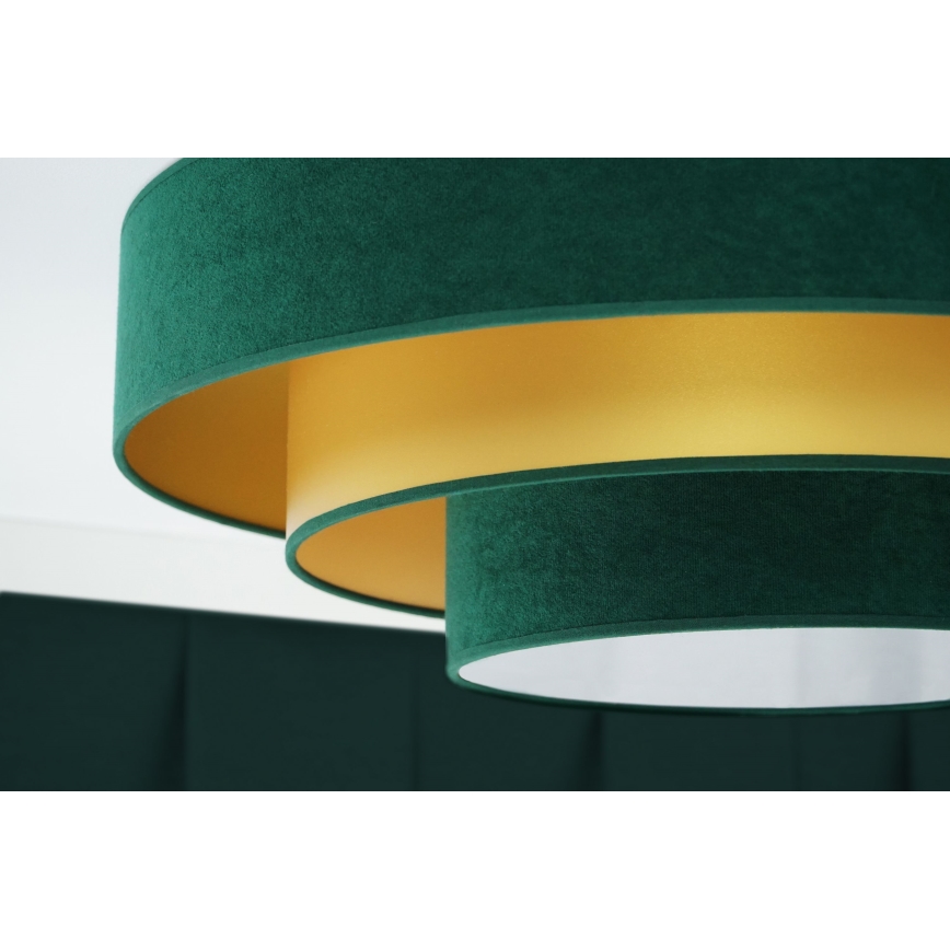 Duolla - LED Плафониера LUNETA LED/26W/230V Ø 60 см 4000K зелен/златист
