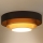 Duolla - LED Плафониера LUNETA LED/26W/230V Ø 60 см 4000K кафяв/златист/кремав