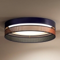 Duolla - LED Плафониера ROLLER DUO SHINY LED/24W/230V Ø 45 см син/меден
