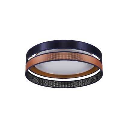 Duolla - LED Плафониера ROLLER DUO SHINY LED/24W/230V Ø 45 см син/меден