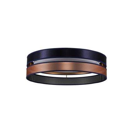 Duolla - LED Плафониера ROLLER DUO SHINY LED/24W/230V Ø 45 см син/меден