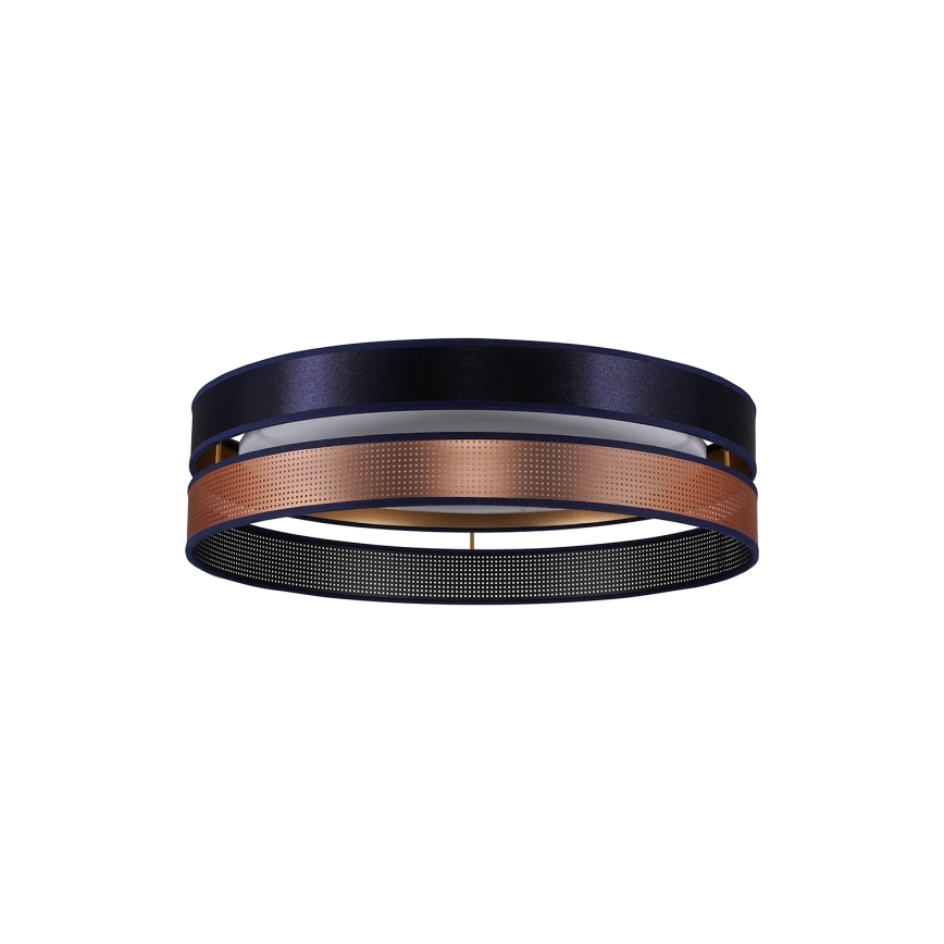 Duolla - LED Плафониера ROLLER DUO SHINY LED/24W/230V Ø 45 см син/меден