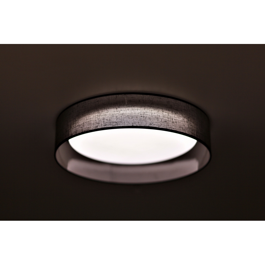 Duolla - LED Плафониера ROLLER LED/24W/230V Ø 45 см антрацит