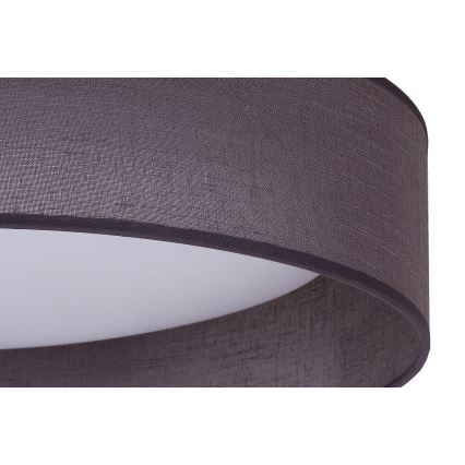 Duolla - LED Плафониера ROLLER LED/24W/230V Ø 45 см антрацит