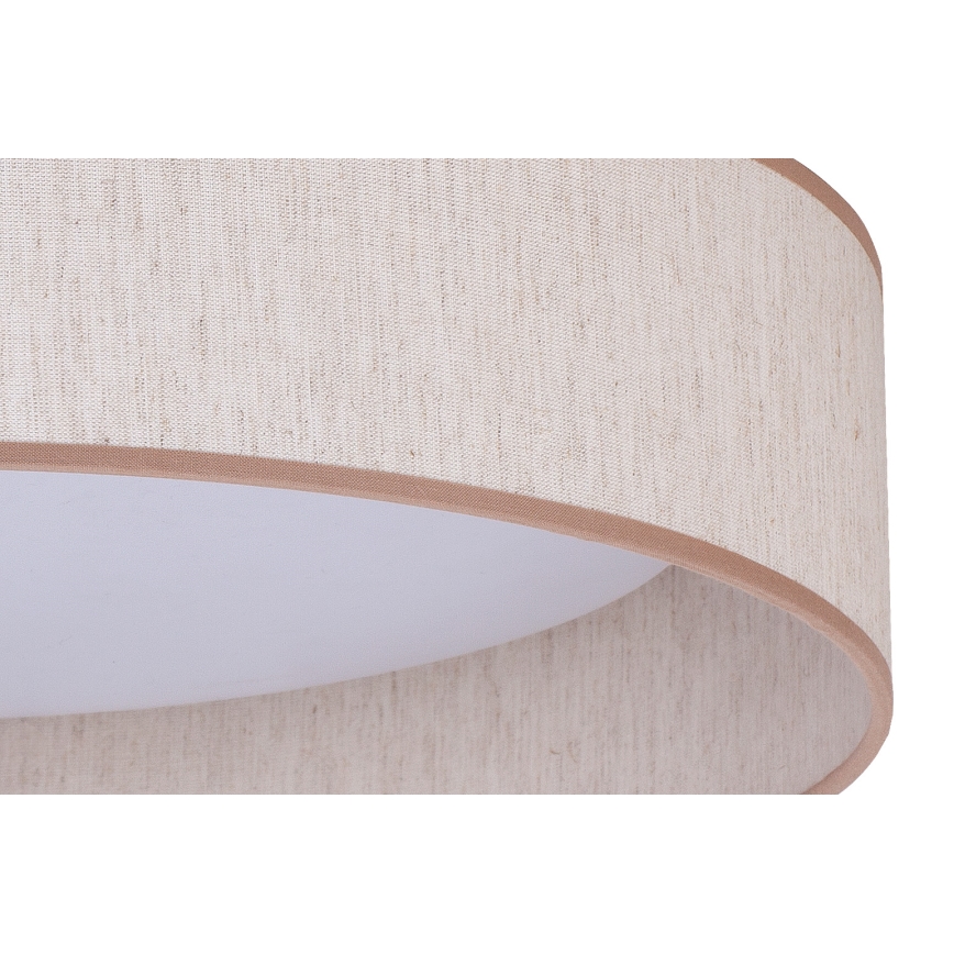 Duolla - LED Плафониера ROLLER LED/24W/230V Ø 45 см бежов