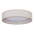 Duolla - LED Плафониера ROLLER LED/24W/230V Ø 45 см бежов