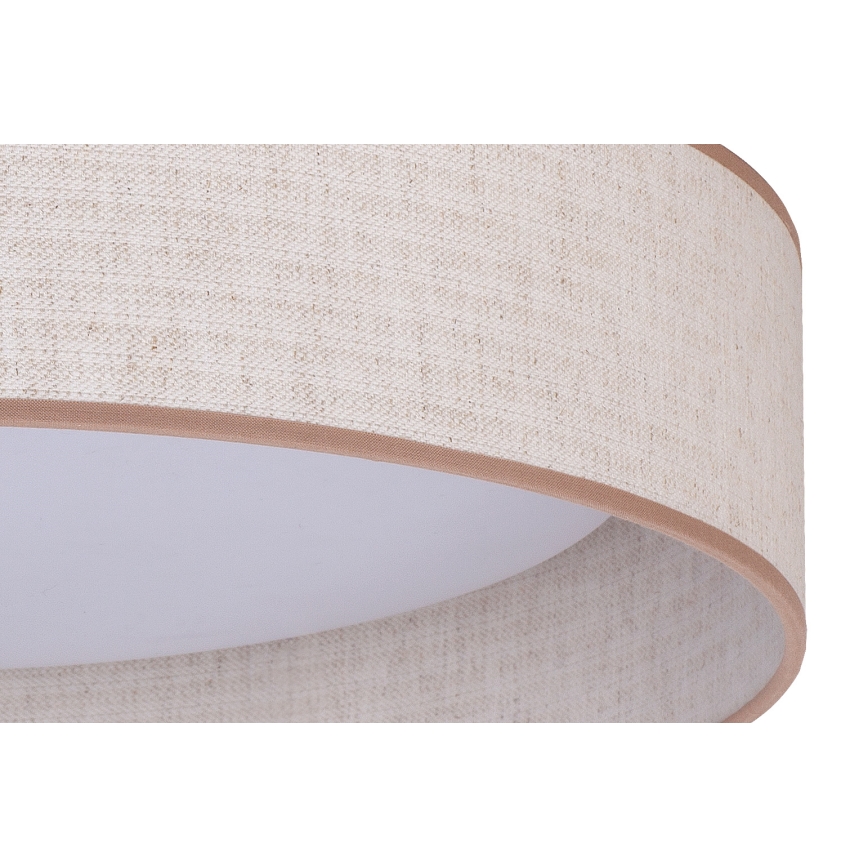 Duolla - LED Плафониера ROLLER LED/24W/230V Ø 45 см бежов