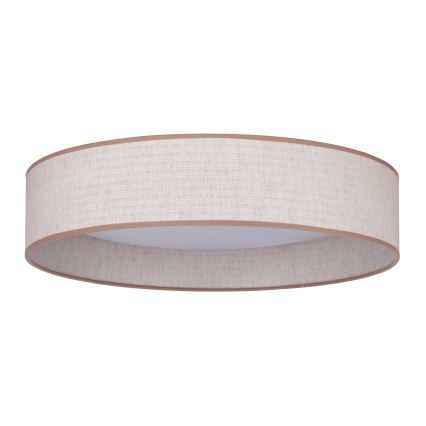 Duolla - LED Плафониера ROLLER LED/24W/230V Ø 45 см бежов