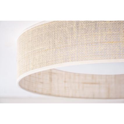 Duolla - LED Плафониера ROLLER LED/24W/230V Ø 45 см бежов