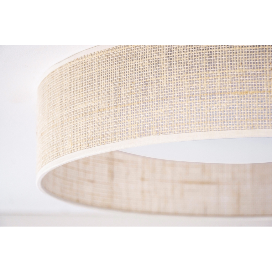 Duolla - LED Плафониера ROLLER LED/24W/230V Ø 45 см бежов