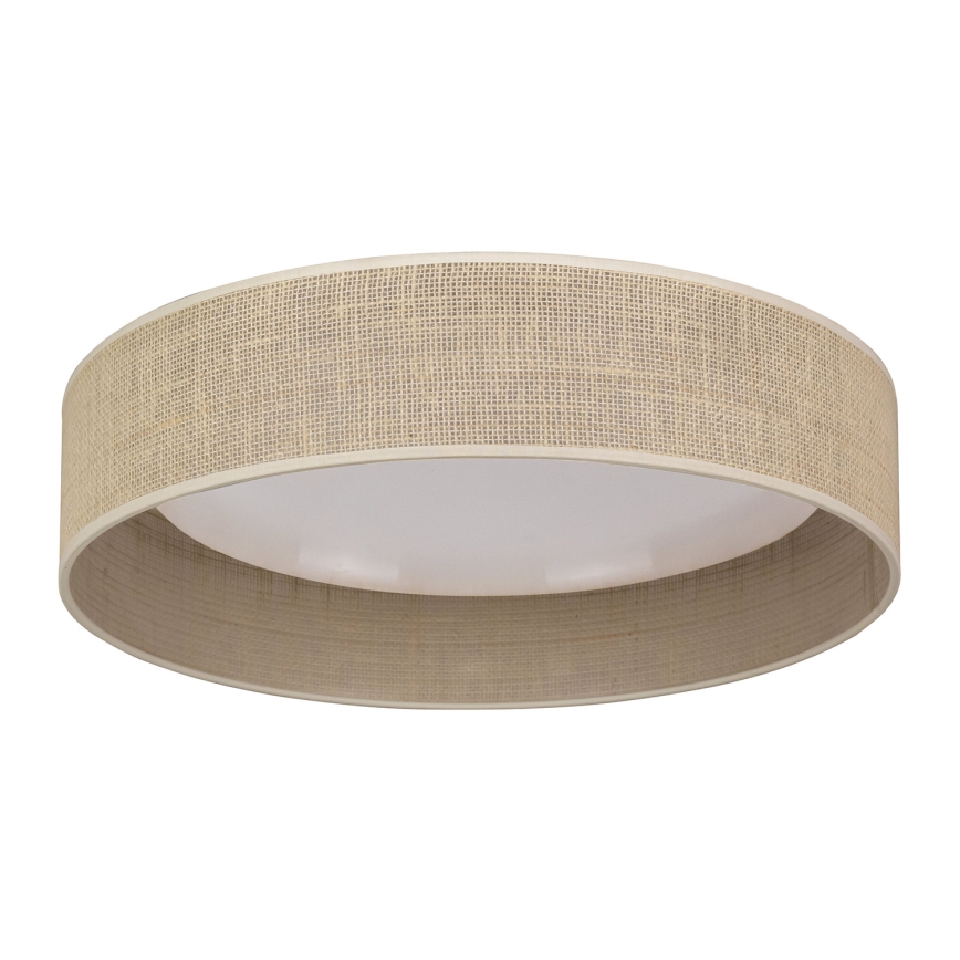 Duolla - LED Плафониера ROLLER LED/24W/230V Ø 45 см бежов